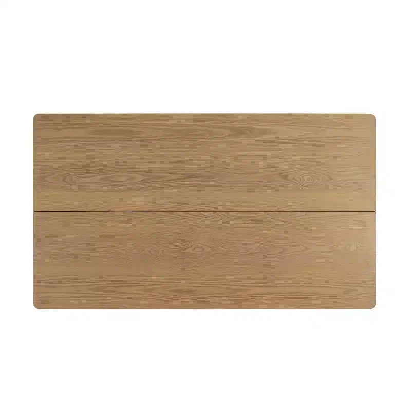 63 Mid-Century Modern Rectangular Dining Table, Farmhouse Kitchen Table for 6, Farmhouse Dining Room Table-Panipeachy