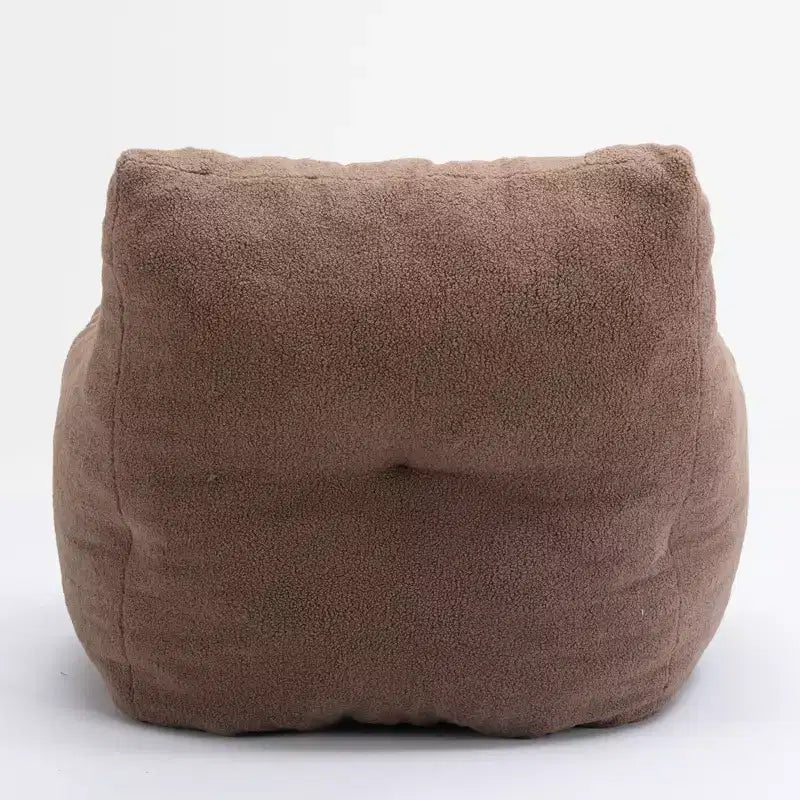 Bean Bag Chair Velvet Fabric Tufted Soft Stuffed with Memory Foam Filler Fluffy and Lazy Sofa Lounger Giant Chair for Bedroom Living Room