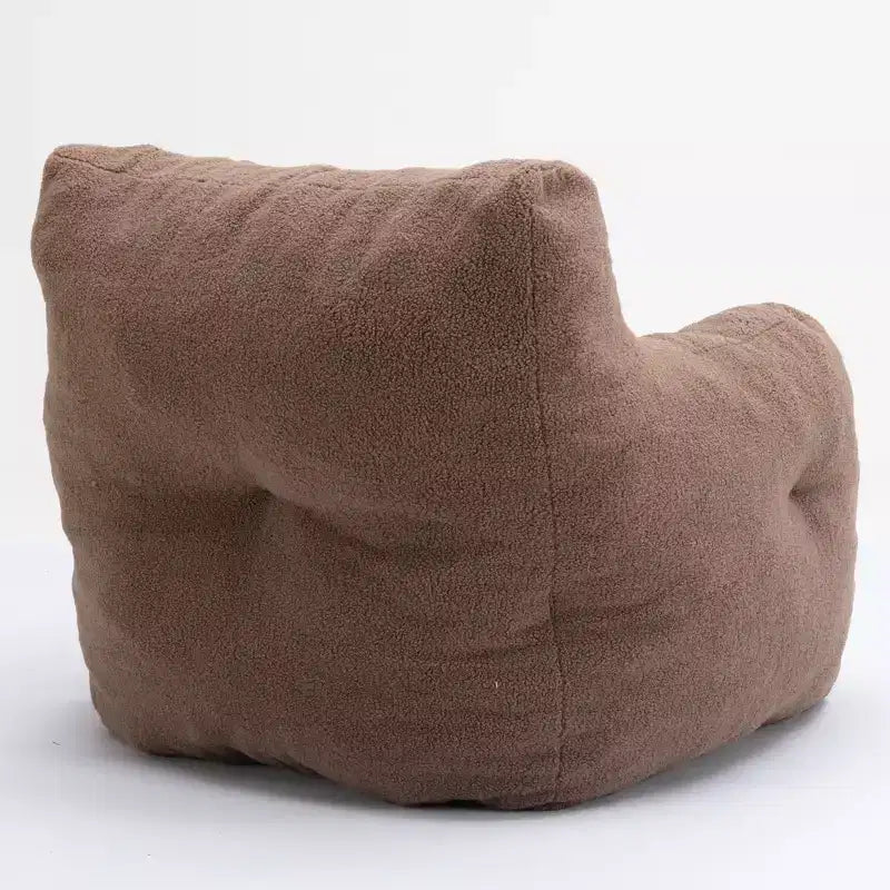 Bean Bag Chair Velvet Fabric Tufted Soft Stuffed with Memory Foam Filler Fluffy and Lazy Sofa Lounger Giant Chair for Bedroom Living Room