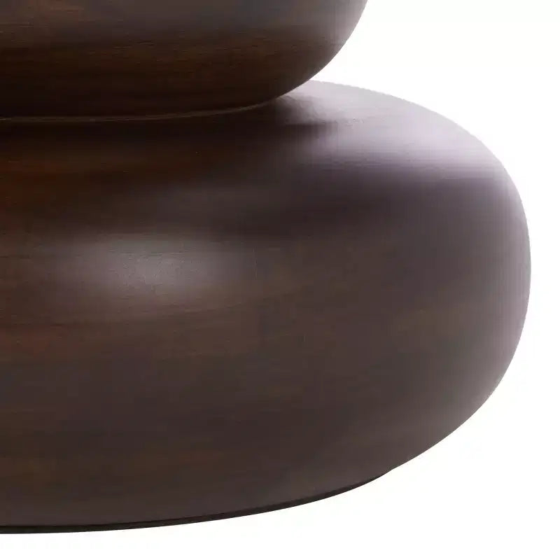 Nube Round Accent Table - ACC3255 - Dark Brown - Safavieh