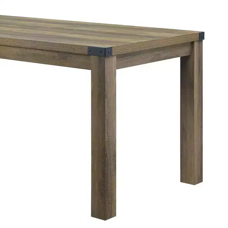 Abiram 71" Dining Tables Rustic Oak - Acme Furniture