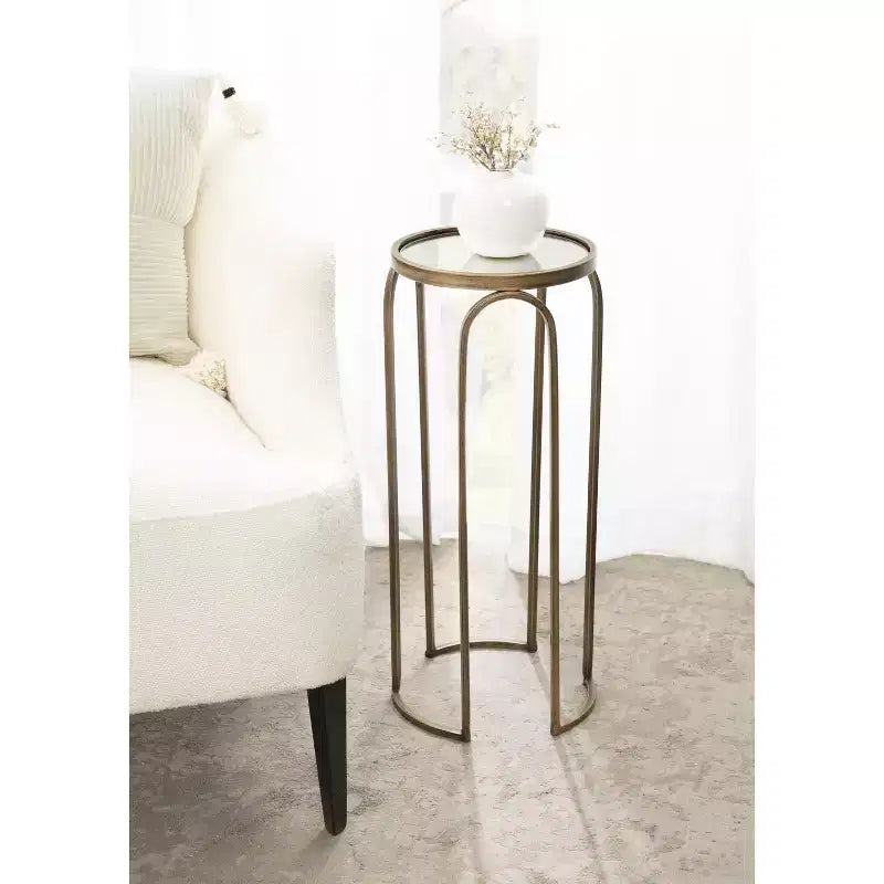 Kate and Laurel Pomeroy Metal Drink Table