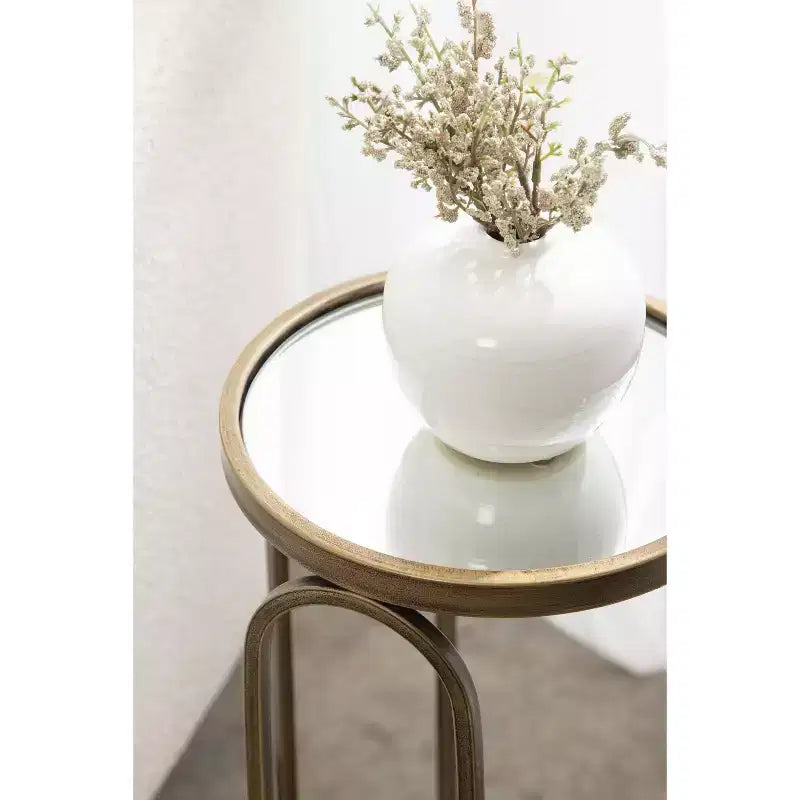 Kate and Laurel Pomeroy Metal Drink Table