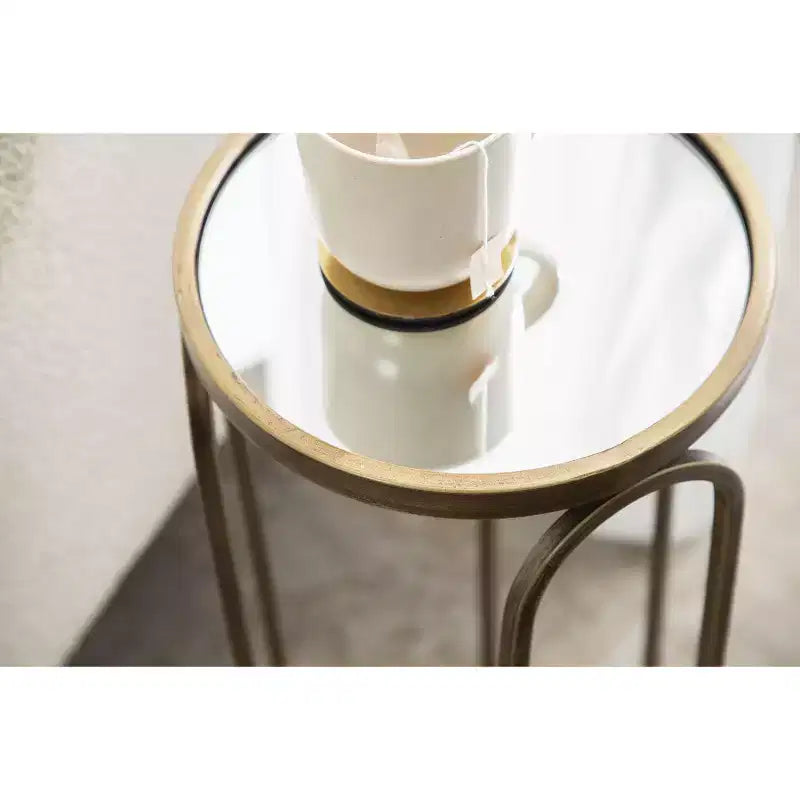 Kate and Laurel Pomeroy Metal Drink Table