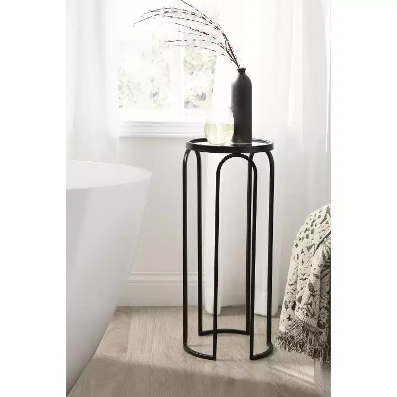 Kate and Laurel Pomeroy Metal Drink Table