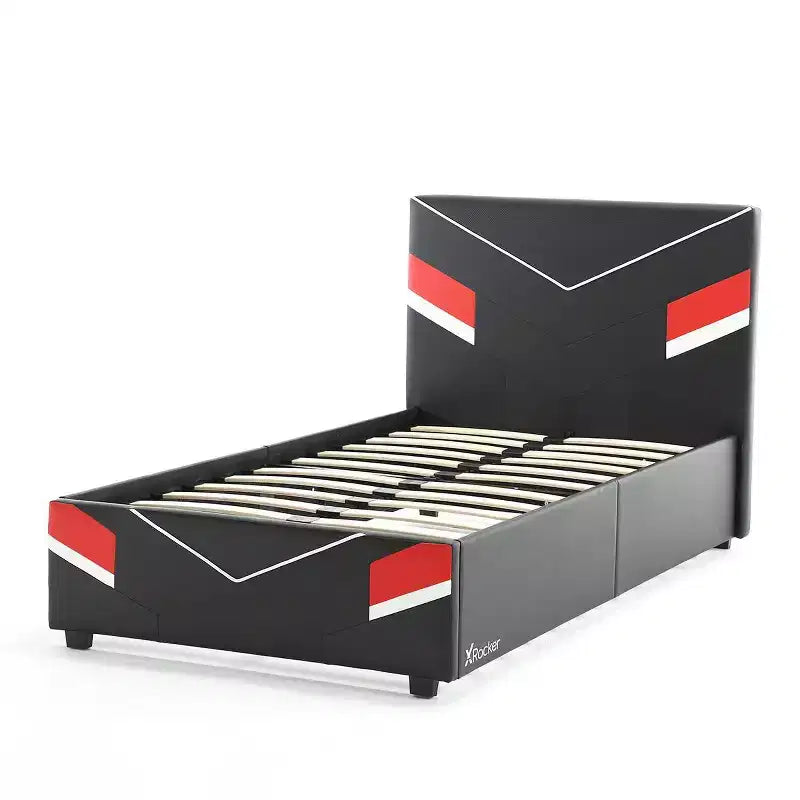 Orion eSports Gaming Bed Frame Black/Red - X Rocker
