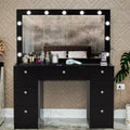 Amalthea Lighted Makeup Vanity - Boahaus