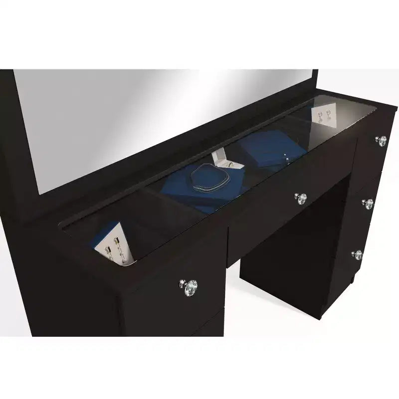 Amalthea Lighted Makeup Vanity - Boahaus