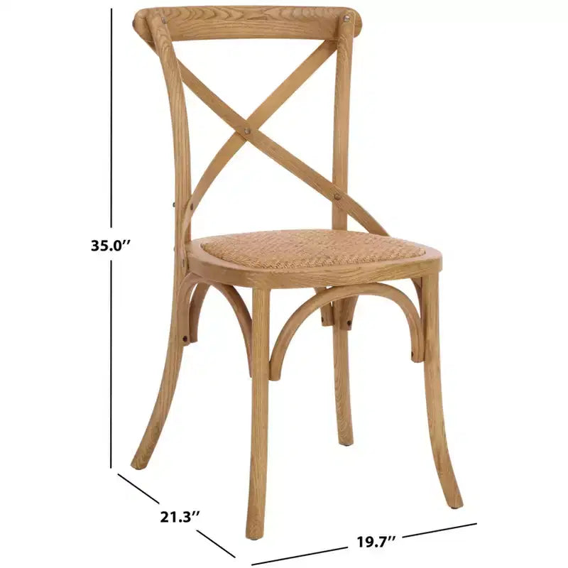 Franklin X Back Side Chair - AMH9500 - Safavieh Couture
