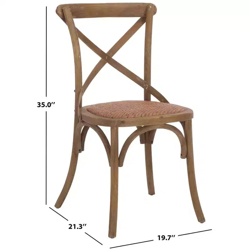 Franklin X Back Side Chair - AMH9500 - Safavieh Couture