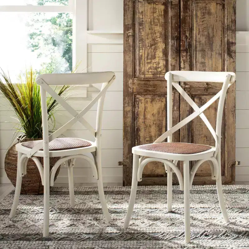 Franklin X Back Side Chair - AMH9500 - Safavieh Couture
