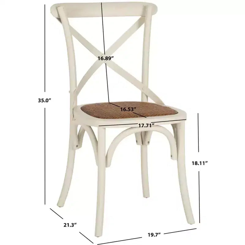 Franklin X Back Side Chair - AMH9500 - Safavieh Couture