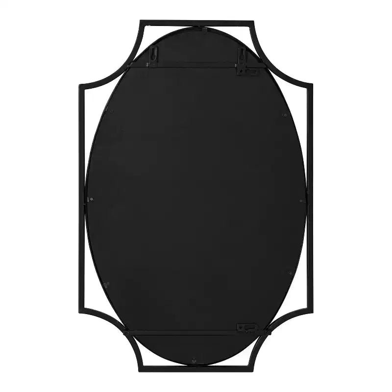Kate and Laurel Rateau Scalloped Wall Mirror