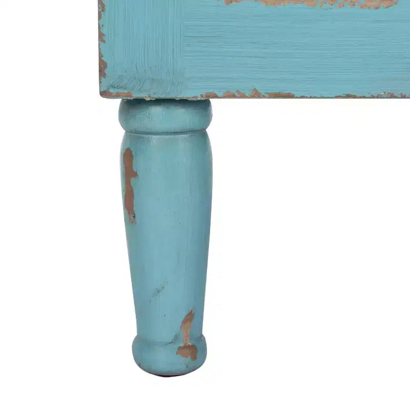 Talbot 3 Drawer Chest - AMH1517 - Distressed Blue - Safavieh Couture