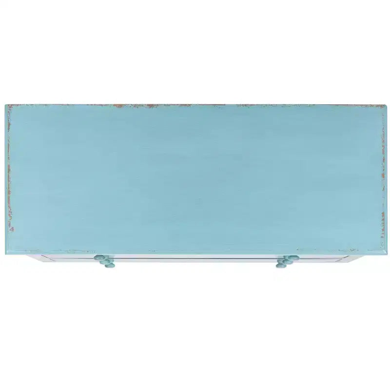 Talbot 3 Drawer Chest - AMH1517 - Distressed Blue - Safavieh Couture