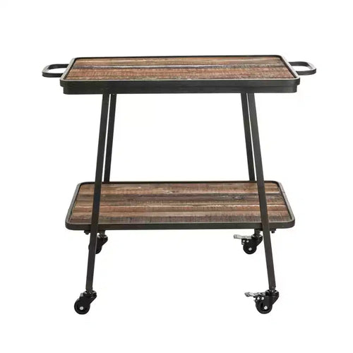 Felix 2 Tier Bar Cart - Adore Decor