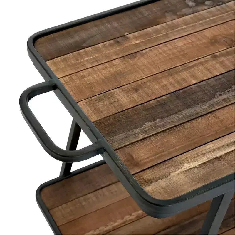 Felix 2 Tier Bar Cart - Adore Decor