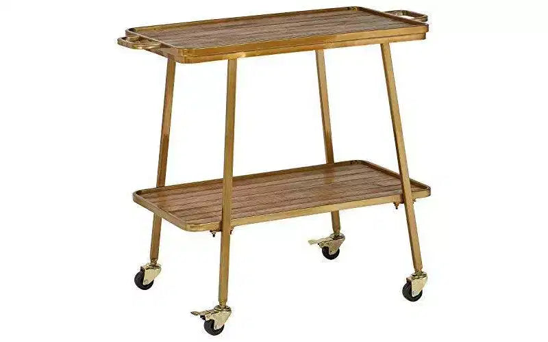 Felix 2 Tier Bar Cart - Adore Decor