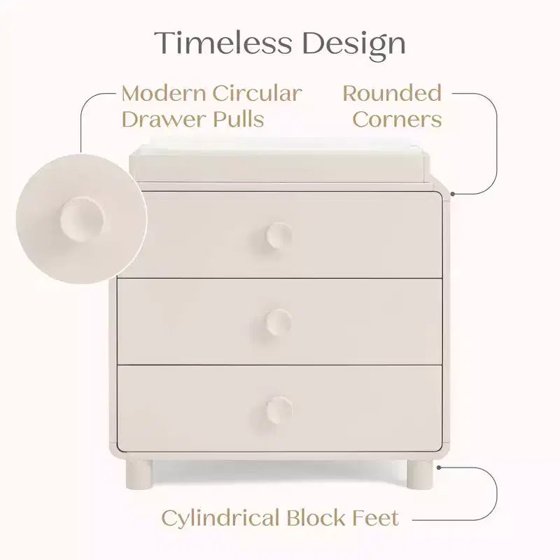 Delta Children Ari 3 Drawer Vertical Dresser