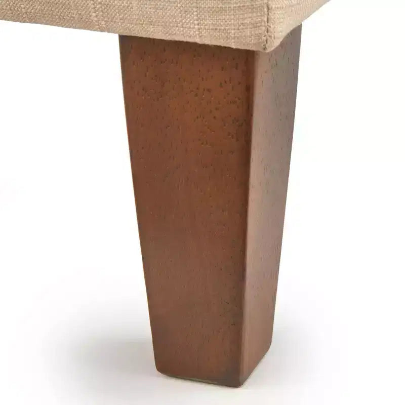 Lifestorey Kerrington Channel Back Breakfast Nook Corner Chair