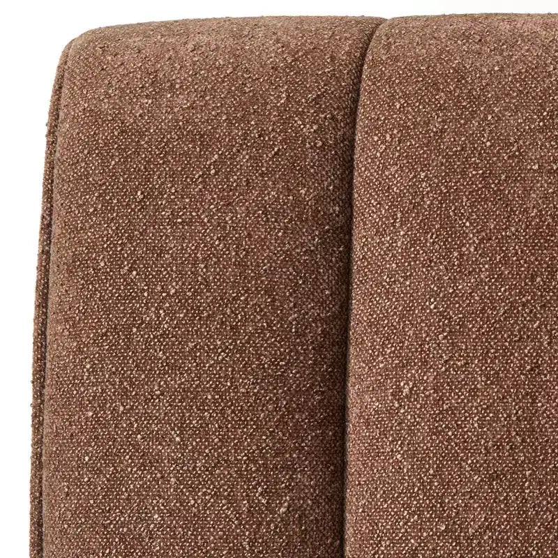 Lifestorey Kerrington Channel Back Breakfast Nook Corner Chair
